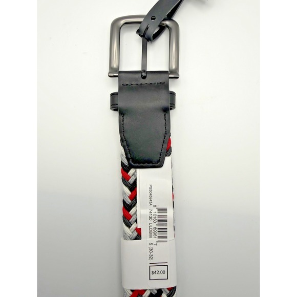 Nike Men's‎ G-Flex Woven Stretch Golf Belt Red PS5045943A SMALL 30-32 - Picture 3 of 3